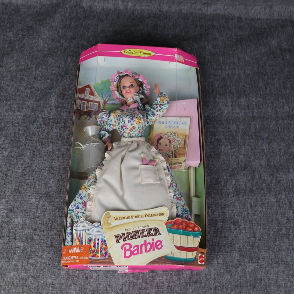 Barbie Pioneer 12in Fashion Doll American Stories New In Box Mattel Collector